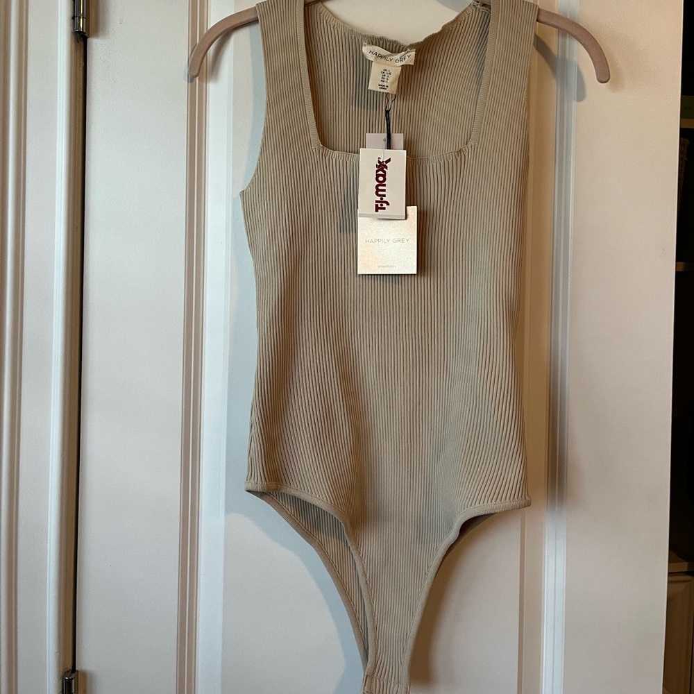 Happily Grey Bodysuit